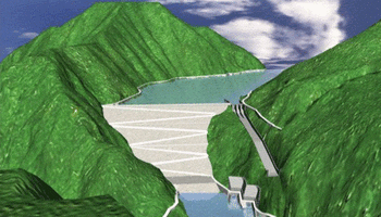 瀑布沟水电站