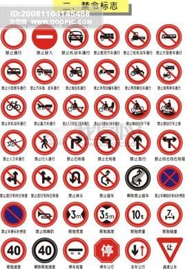 相关图标 禁止通行标志,就是禁止通行的一种交通标示,提示车辆和行人