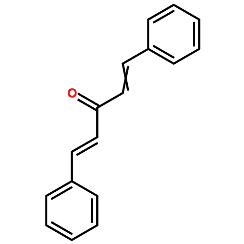 二苄叉丙酮结构式