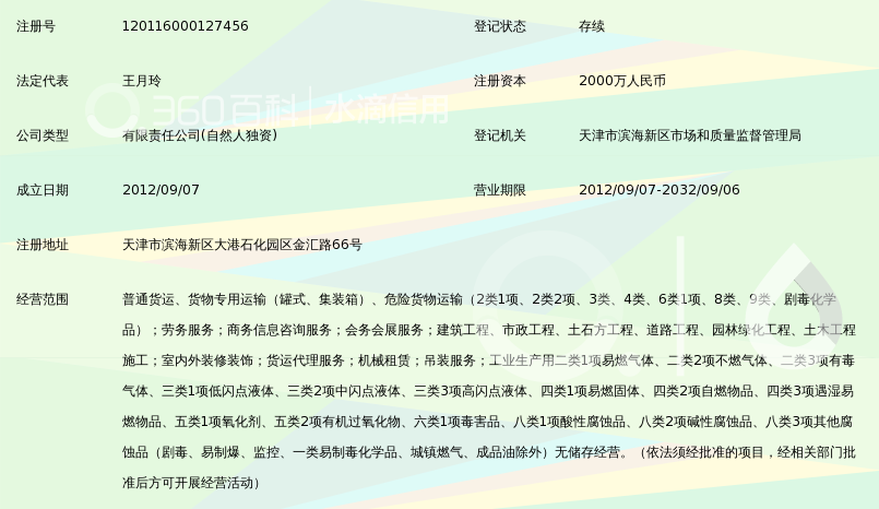 天津港琪物流有限公司_360百科