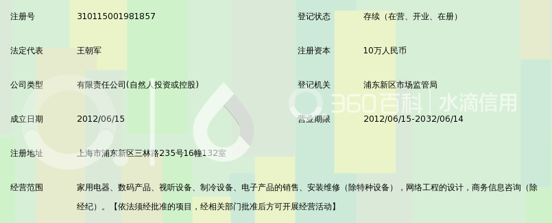 上海修修电器有限公司_360百科