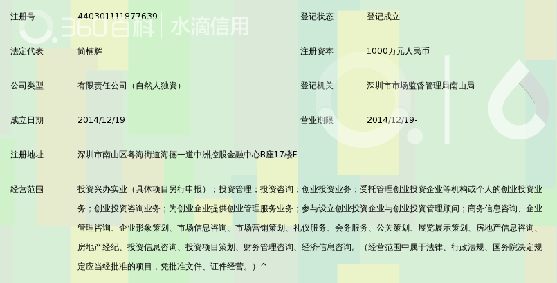 深圳市南方悦泰资产管理有限公司_360百科