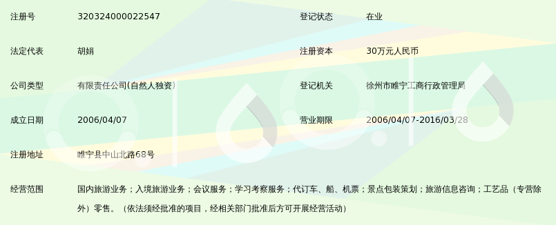 徐州利达国际旅行社有限公司_360百科