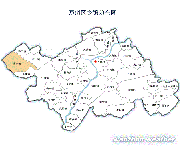 郑州到万州地图