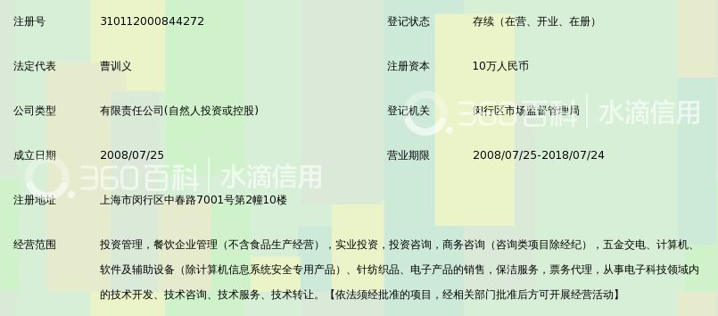 上海皓元实业有限公司_360百科