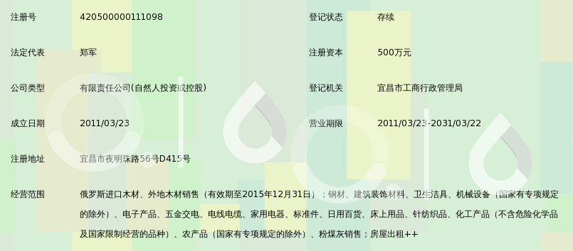 宜昌恒德贸易有限公司_360百科