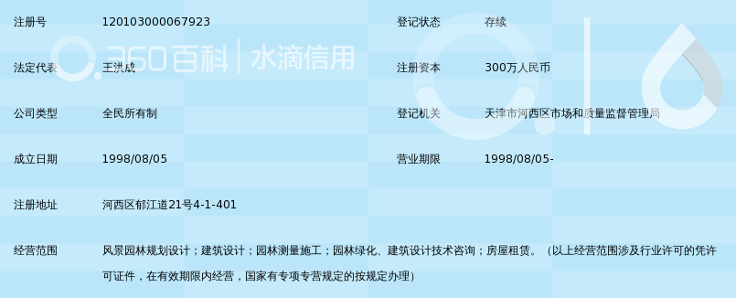 天津市园林规划设计院_360百科