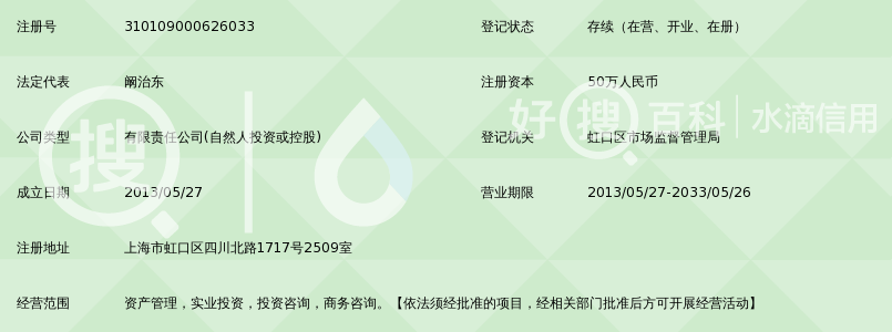 上海奇成资产管理有限公司