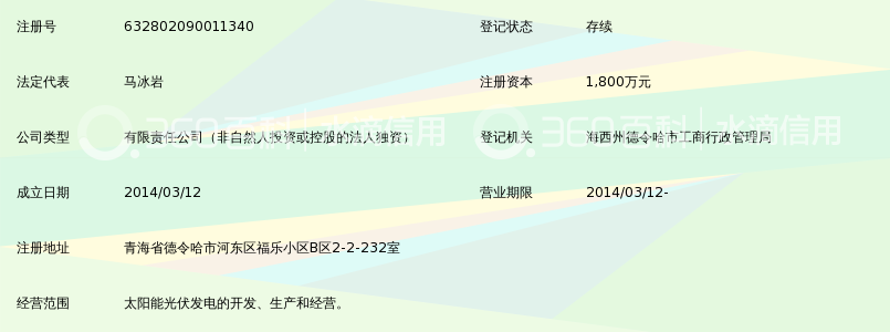 国电海西光伏发电有限公司_360百科