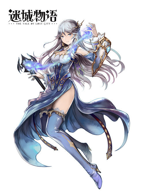 迷城物语治愈系二次元画风 唯美人物图集鉴赏